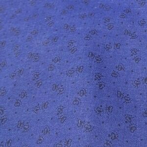 Blue Floral Fabric 2‎ Yards x 44 Inches Sewing Quilting Material
